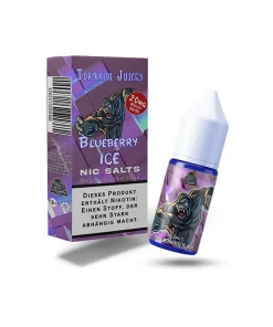 Alternative view of Tornado Juices Nikotinsalz – Blueberry Ice- 20mg