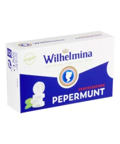 Alternative view of Wilhelmina Pepermunt Vegan Liggend Doosje (24x 100gr)