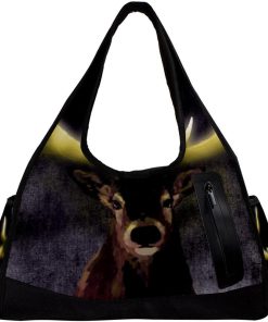 Alternative view of Jazz Graffiti Reisetasche Sporttasche Schultertasche Übernachtungstasche für Damen Herren, Multi#19, 47×16.5x27cm/18.5×6.5×10.6in, Reisetasche