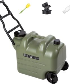 Alternative view of 7,4 Gallonen Wasserkrug mit Rollen & Klappgriff, tragbarer Wasserbehälter, GIGYES Rollrad Wasserspeichertank für Wandern Camping