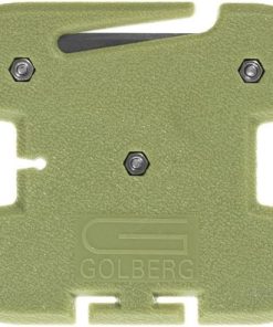 Alternative view of GOLBERG G Taktisches Seilspulen-Werkzeug – Aufbewahren und Organisieren von bis zu 30 m Paracord, mit austauschbarer Klinge, olivgrün