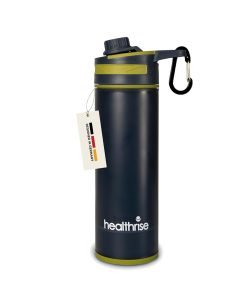 Alternative view of Health Rise 0,7L Outdoor Wasserfilterflasche – 99,99% Schadstoffentfernung – Hohlfaserfilter mit 1.500L Filterkapazität – Ideal für Camping, Wandern, Survival & Krisenvorsorge