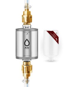 Alternative view of Alb Filter® TRAVEL Nano Trinkwasserfilter mit Anschluss-Set für Camping, Wohnwagen und Caravan. Qualität Made in Germany (Edelstahl Natur)