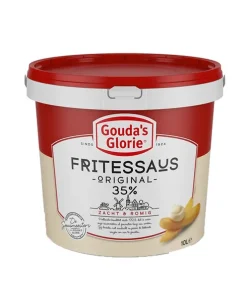 Gouda’s glorie fritessaus rood 35% (10 liter)