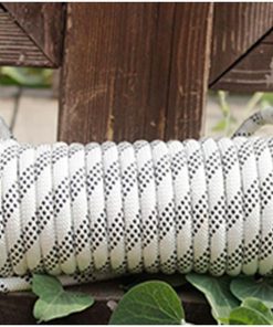 Alternative view of 12mm Statisches Kletterseil 32ft 82ft 164ft 328ft 492ft 656ft Sicherheitsseile Für Den Außenbereich Arborist Baum Klettern Magnet Angelseil Rettung Grappling Lifeline Escape Descender Abseilseil ( Col