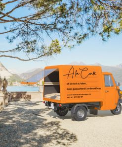 Alternative view of A La Carte PIAGGIO Sauna auf Rädern – Orange