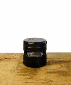 Black Leaf Aluminium Grinder Windoz 4-tlg. Schwarz