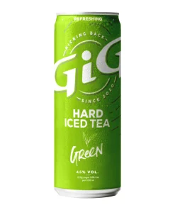 Gig Hard Iced Tea Green blik (24x 33cl)