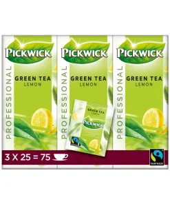 Pickwick Professional Groene Thee Lemon (75x2gr)