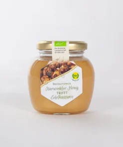 Bioimkerei Schnürch | Bio-Brotaufstrich Honig – Edelkastanie 250g Glas