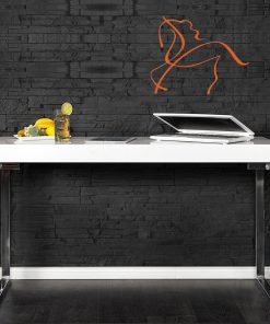 Alternative view of Cagü | Schreibtisch PRINCETON Weiß Hochglanz 120cm x 40cm