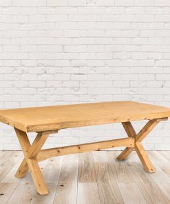 Holztisch Amaro – Länge: 200cm – für 8 Personen